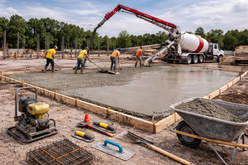 Commercial Slab Construction in Fort Collins, CO