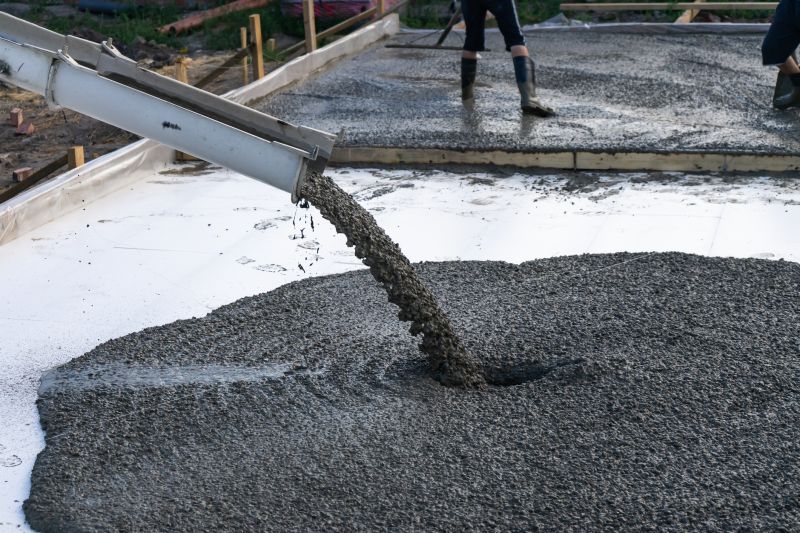Concrete Pouring Process