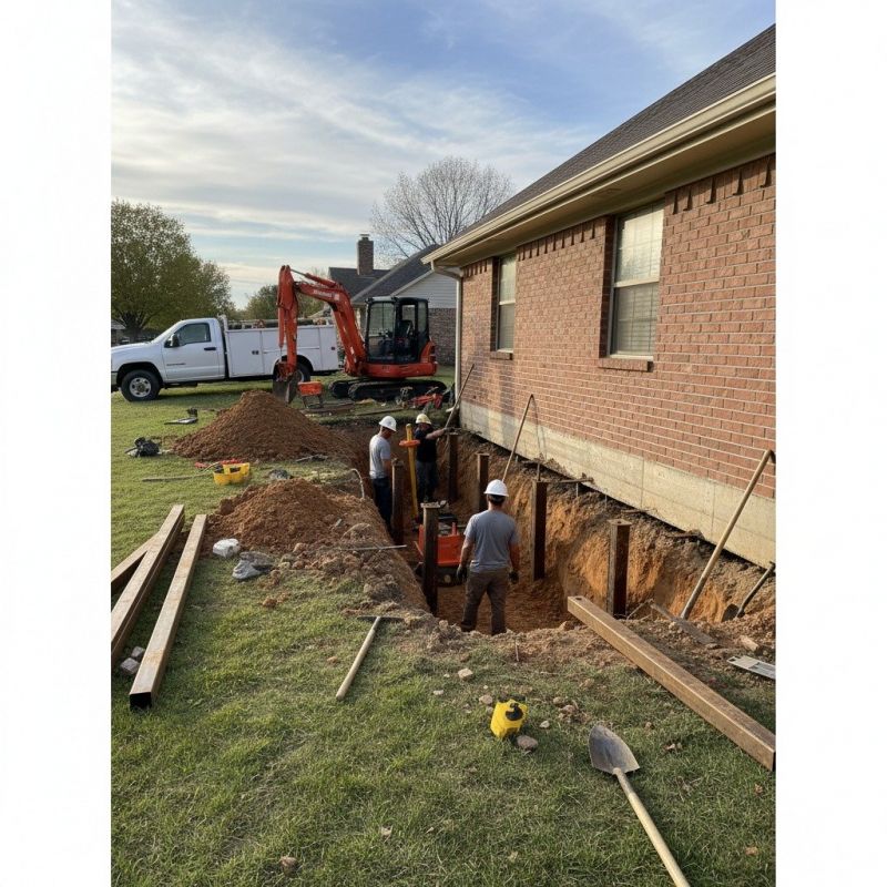 Concrete Foundation Pouring