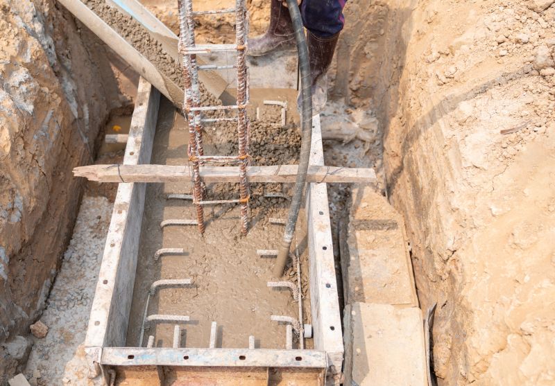 Local Concrete Foundation Pouring pros at work